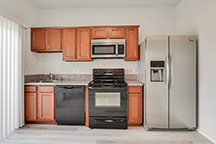 kitchen, apartment 204