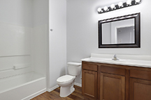 bathroom, apartment 416